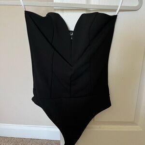 Lulu's Black Bodysuit